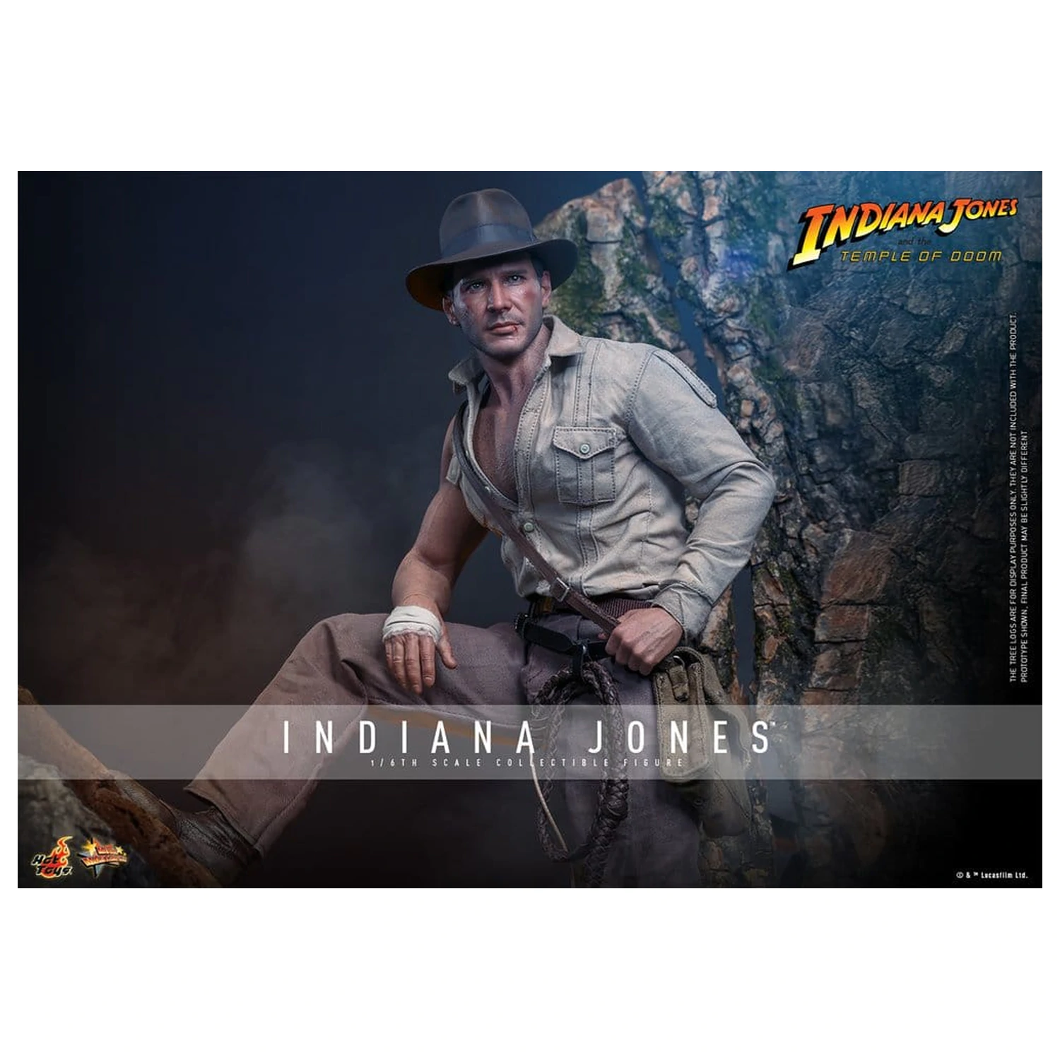 Indiana Jones Movie Masterpiece Action Figur 1/6 Indiana Jones 30 cm Produktfoto