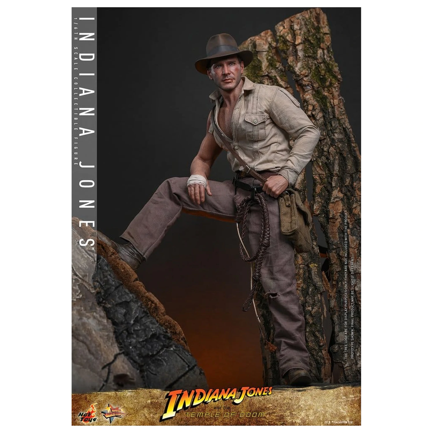 Indiana Jones Movie Masterpiece Action Figur 1/6 Indiana Jones 30 cm Produktfoto