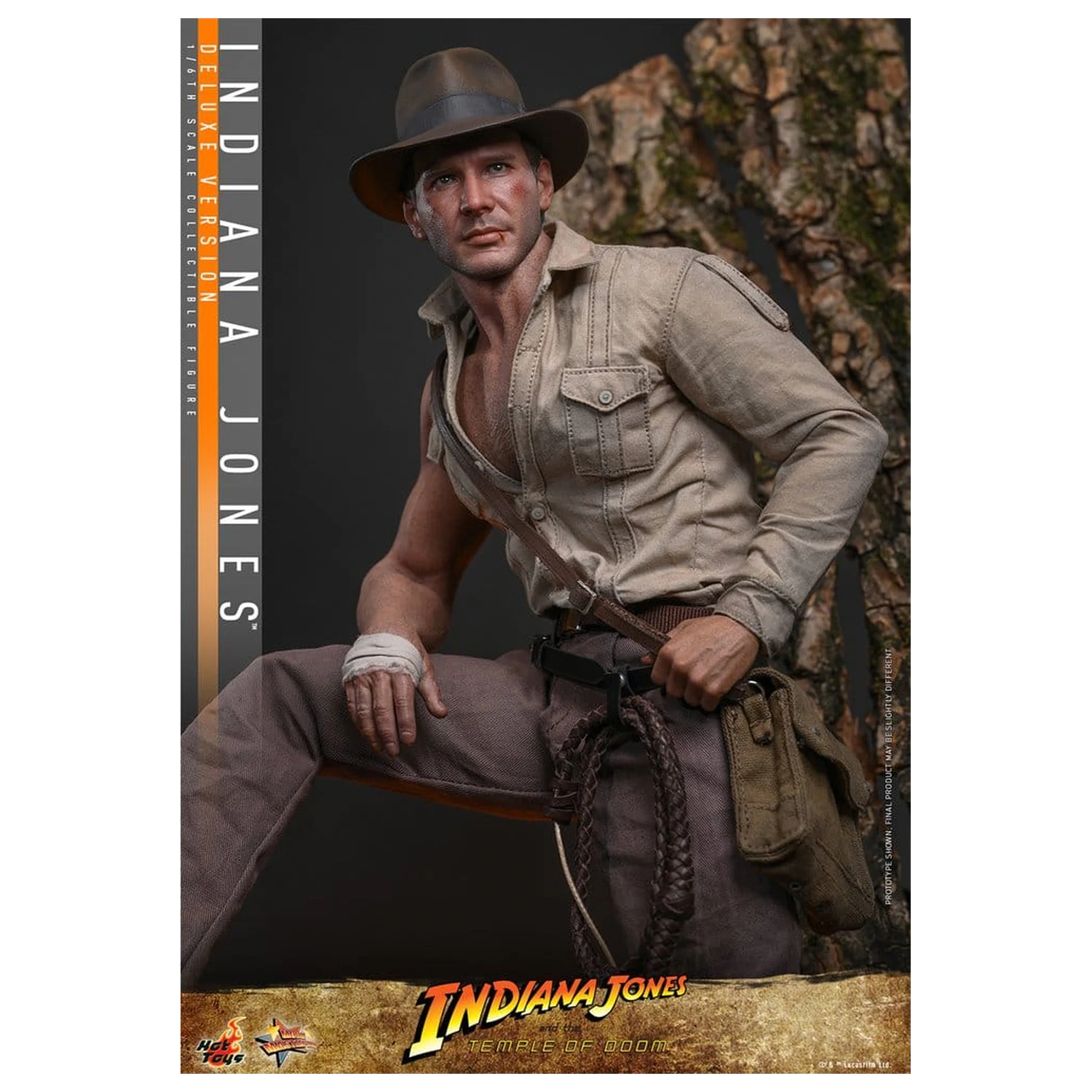 Indiana Jones Movie Masterpiece Actionfigur 1/6 Indiana Jones (Deluxe Version) 30 cm Produktfoto