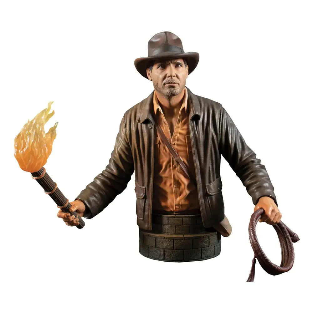 Indiana Jones: Jäger des verlorenen Schatzes Büste 1/6 Indiana Jones Variant SDCC 2023 Exclusive 15 cm termékfotó