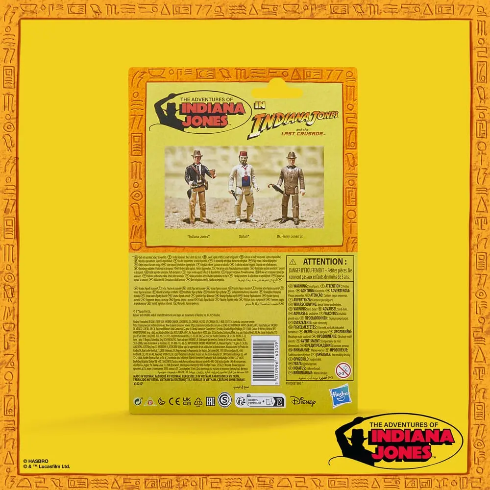 Indiana Jones Retro Collection Actionfigur Sallah (Der letzte Kreuzzug) 10 cm Produktfoto