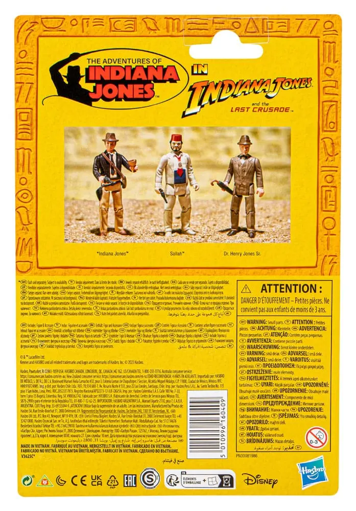 Indiana Jones Retro Collection Actionfigur Sallah (Der letzte Kreuzzug) 10 cm Produktfoto