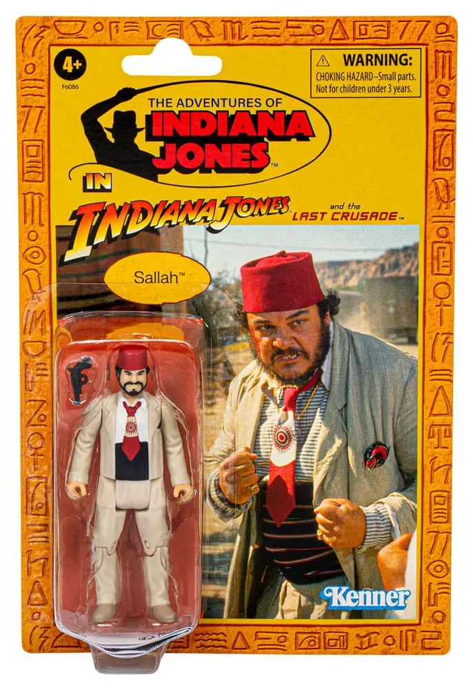 Indiana Jones Retro Collection Actionfigur Sallah (Der letzte Kreuzzug) 10 cm Produktfoto