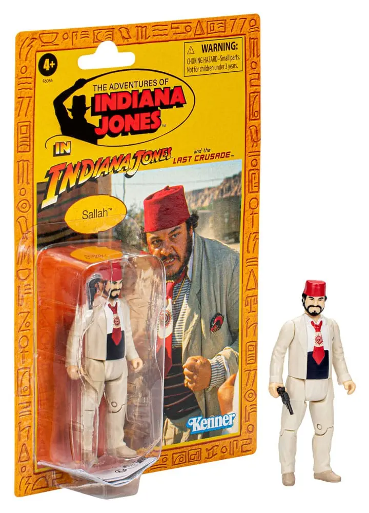 Indiana Jones Retro Collection Actionfigur Sallah (Der letzte Kreuzzug) 10 cm Produktfoto