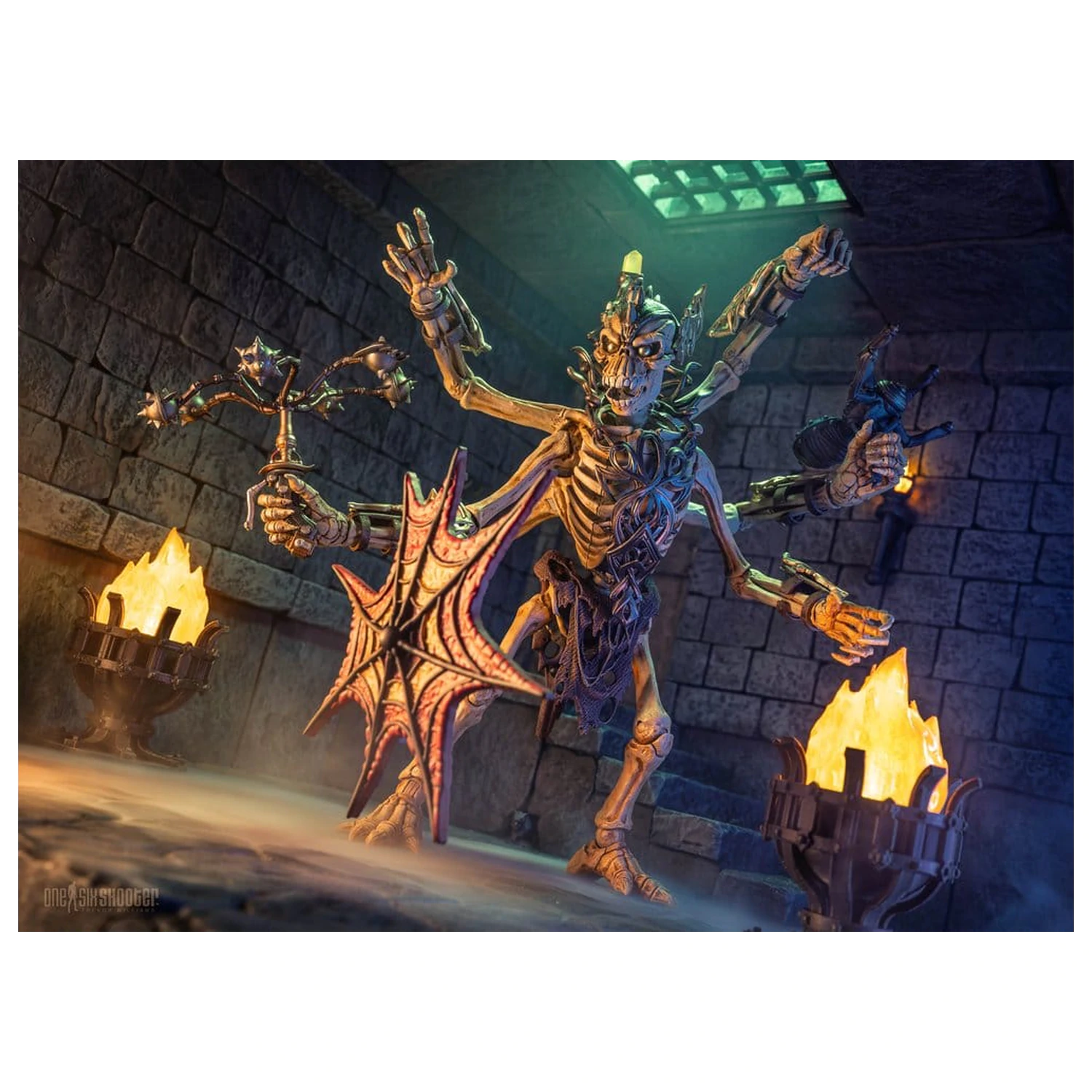 Infinite Legions: Skeleton Warriors Actionfigur Aracula Deluxe Produktfoto