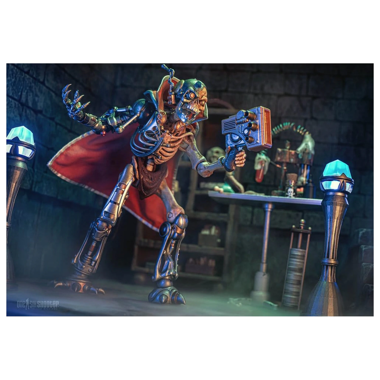 Infinite Legions: Skeleton Warriors Actionfigur Dr. Cyborn Produktfoto