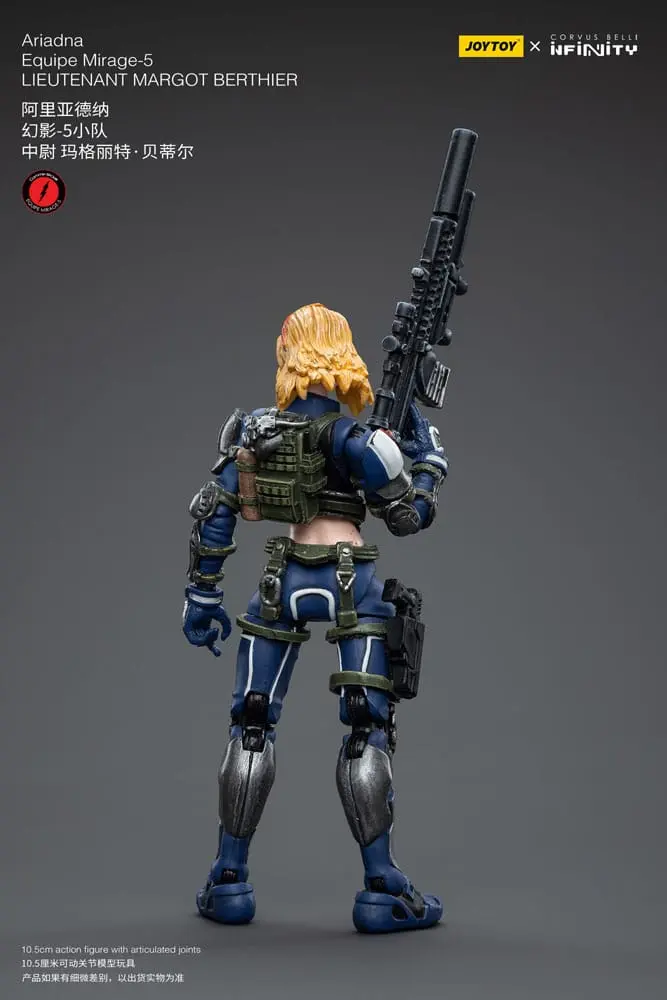 Infinity Actionfiguren 1/18 Ariadna Equipe Mirage-5 Sergent Duroc & Lieutenant Margot Berthier Produktfoto