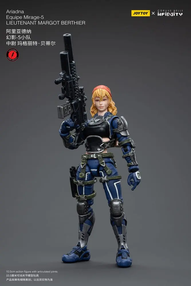 Infinity Actionfiguren 1/18 Ariadna Equipe Mirage-5 Sergent Duroc & Lieutenant Margot Berthier Produktfoto