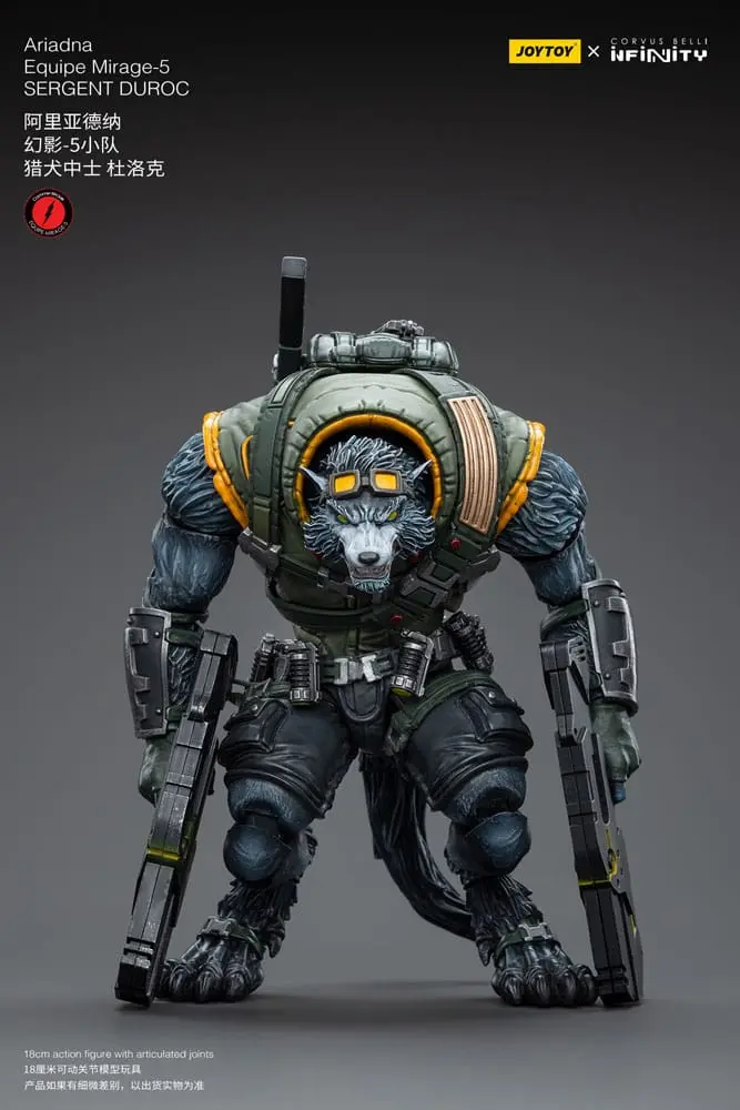 Infinity Actionfiguren 1/18 Ariadna Equipe Mirage-5 Sergent Duroc & Lieutenant Margot Berthier Produktfoto