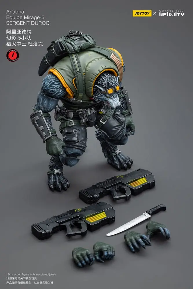 Infinity Actionfiguren 1/18 Ariadna Equipe Mirage-5 Sergent Duroc & Lieutenant Margot Berthier Produktfoto
