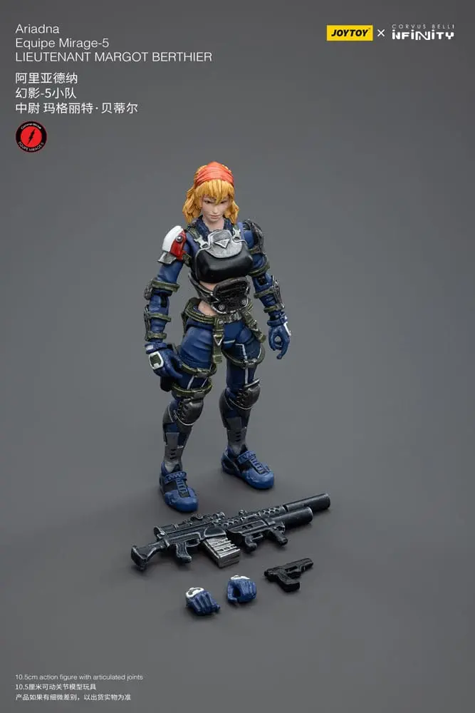 Infinity Actionfiguren 1/18 Ariadna Equipe Mirage-5 Sergent Duroc & Lieutenant Margot Berthier Produktfoto