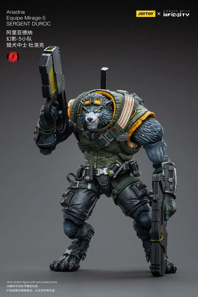 Infinity Actionfiguren 1/18 Ariadna Equipe Mirage-5 Sergent Duroc & Lieutenant Margot Berthier Produktfoto
