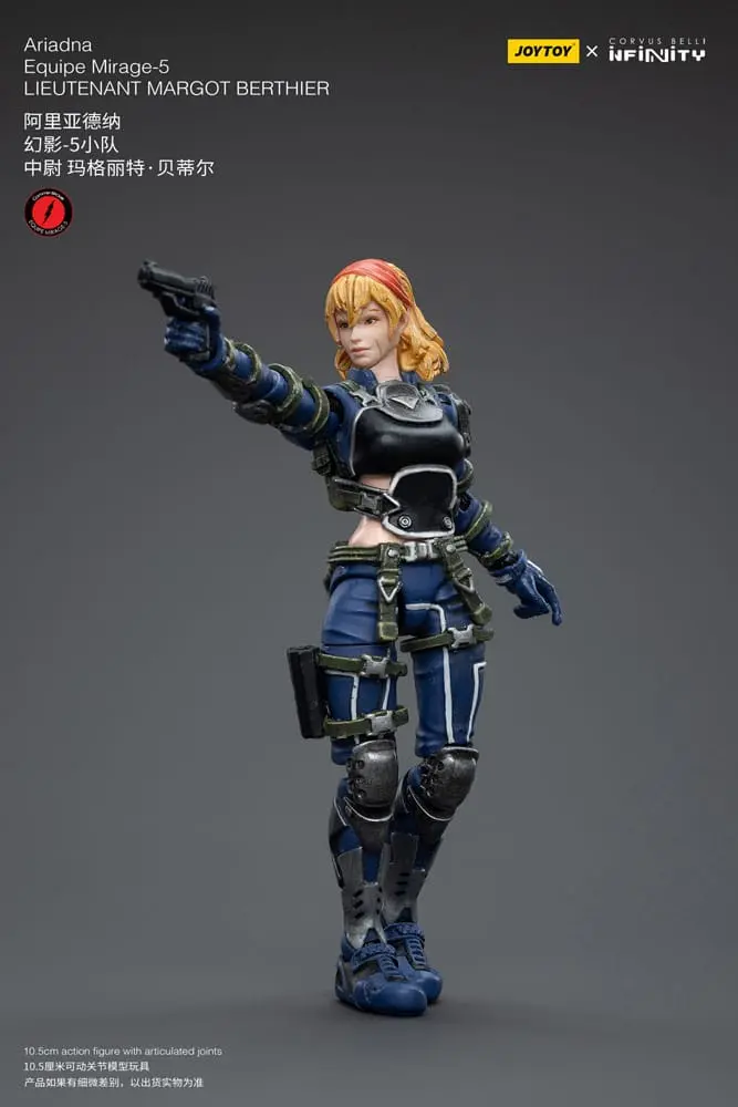 Infinity Actionfiguren 1/18 Ariadna Equipe Mirage-5 Sergent Duroc & Lieutenant Margot Berthier Produktfoto