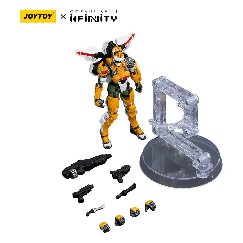 Infinity Actionfigur 1/18 Yu Jing Special Action Team Tiger Soldier, Female 12 cm Produktfoto