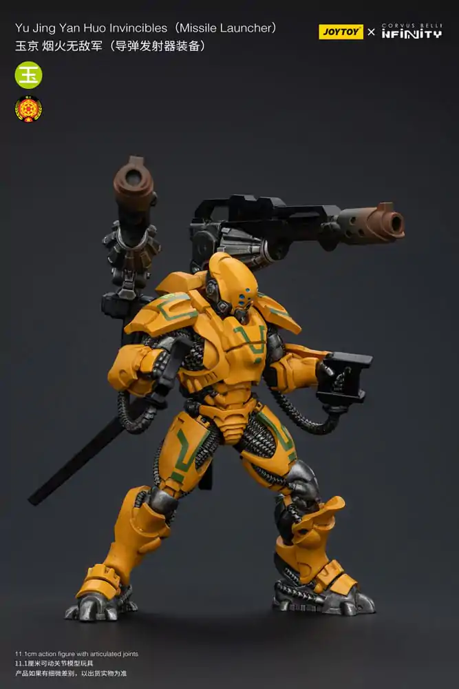 Infinity Actionfigur 1/18 Yu Yuding Yan Huolnvincibles (Missile Launcher) 12 cm Produktfoto