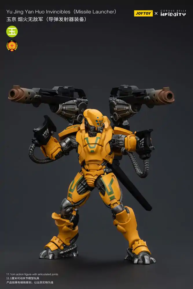 Infinity Actionfigur 1/18 Yu Yuding Yan Huolnvincibles (Missile Launcher) 12 cm Produktfoto