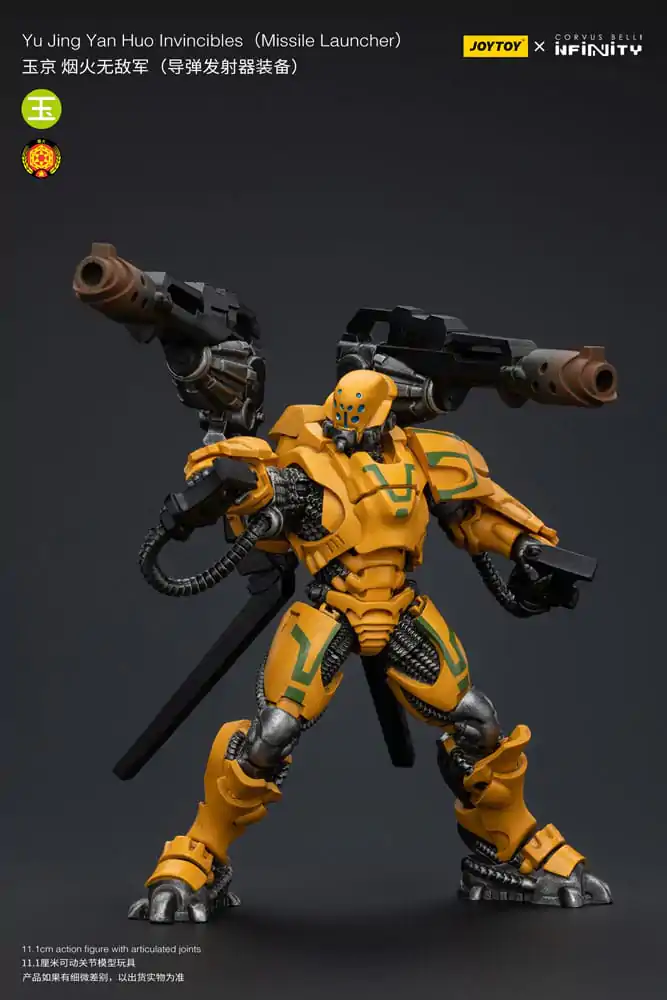Infinity Actionfigur 1/18 Yu Yuding Yan Huolnvincibles (Missile Launcher) 12 cm Produktfoto