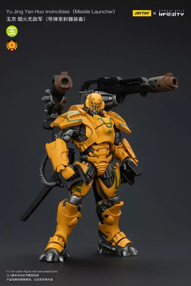 Infinity Actionfigur 1/18 Yu Yuding Yan Huolnvincibles (Missile Launcher) 12 cm Produktfoto