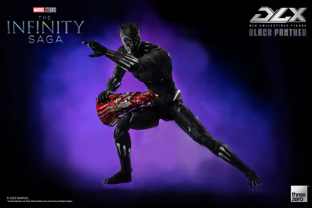 Infinity Saga DLX Actionfigur 1/12 Black Panther 17 cm termékfotó