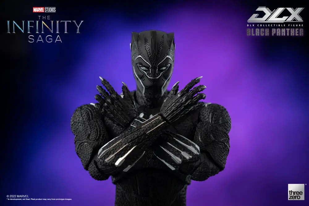 Infinity Saga DLX Actionfigur 1/12 Black Panther 17 cm termékfotó