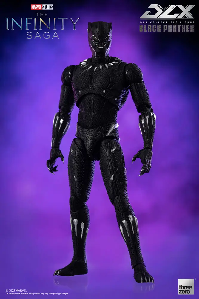 Infinity Saga DLX Actionfigur 1/12 Black Panther 17 cm termékfotó