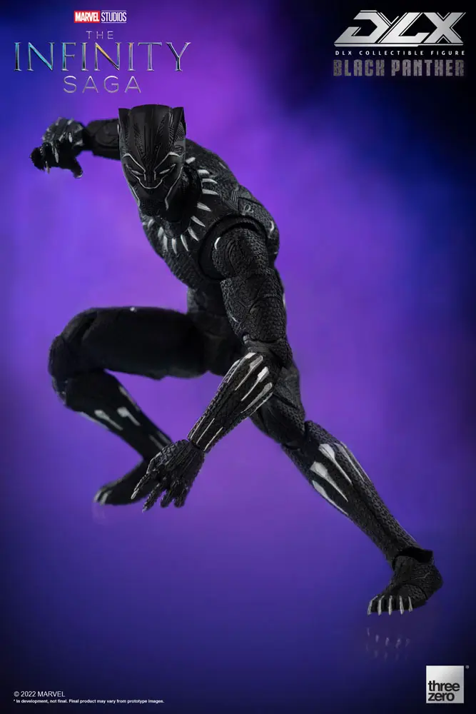 Infinity Saga DLX Actionfigur 1/12 Black Panther 17 cm termékfotó