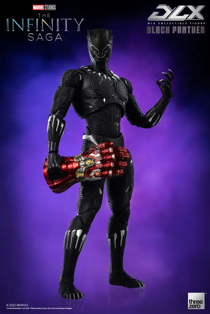 Infinity Saga DLX Actionfigur 1/12 Black Panther 17 cm termékfotó