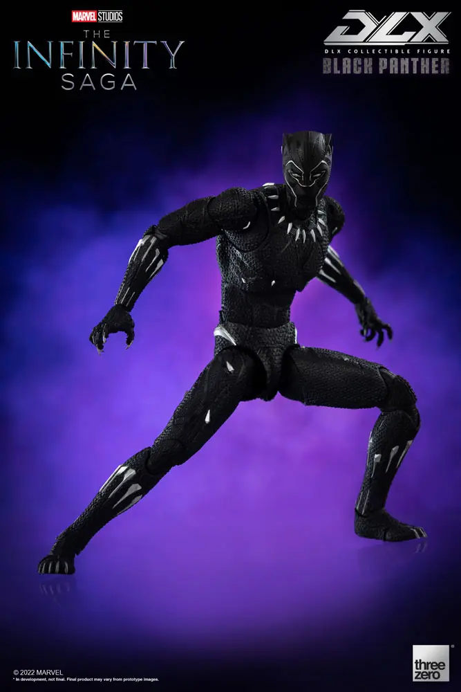 Infinity Saga DLX Actionfigur 1/12 Black Panther 17 cm termékfotó