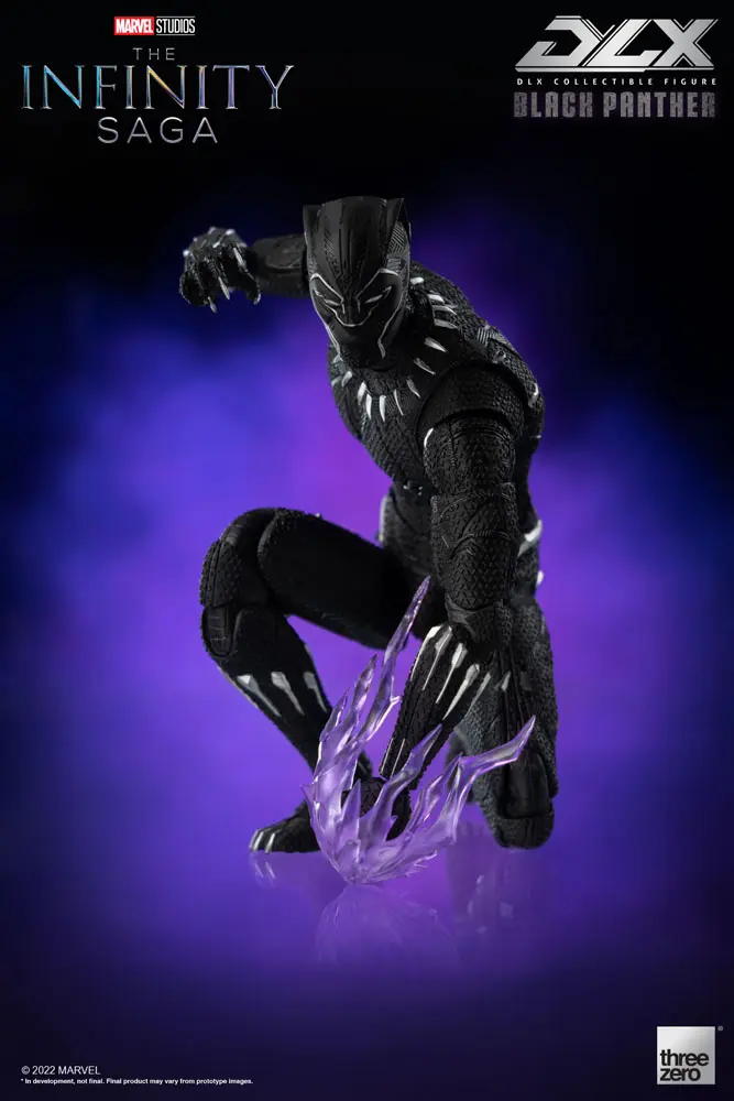 Infinity Saga DLX Actionfigur 1/12 Black Panther 17 cm termékfotó