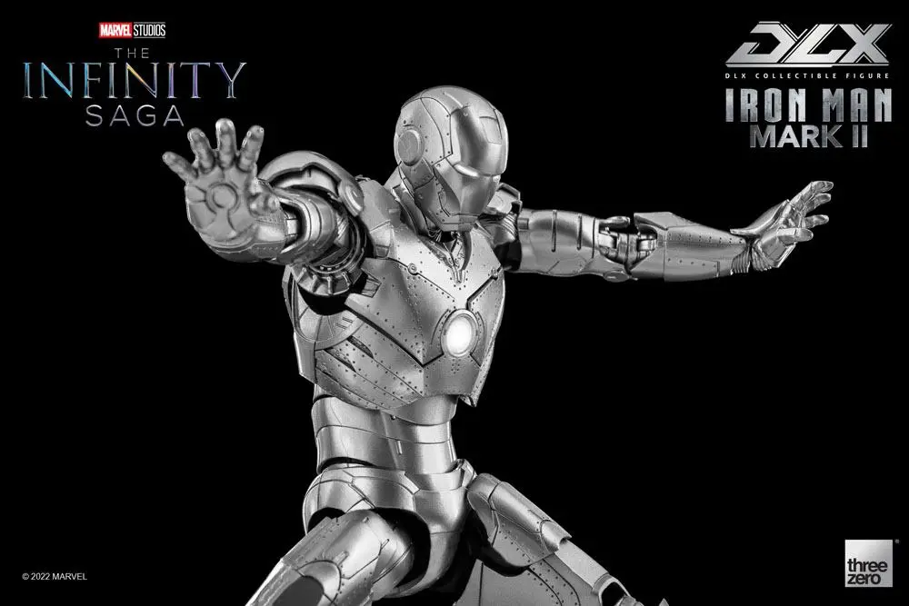 Infinity Saga DLX Actionfigur 1/12 Iron Man Mark 2 17 cm Produktfoto