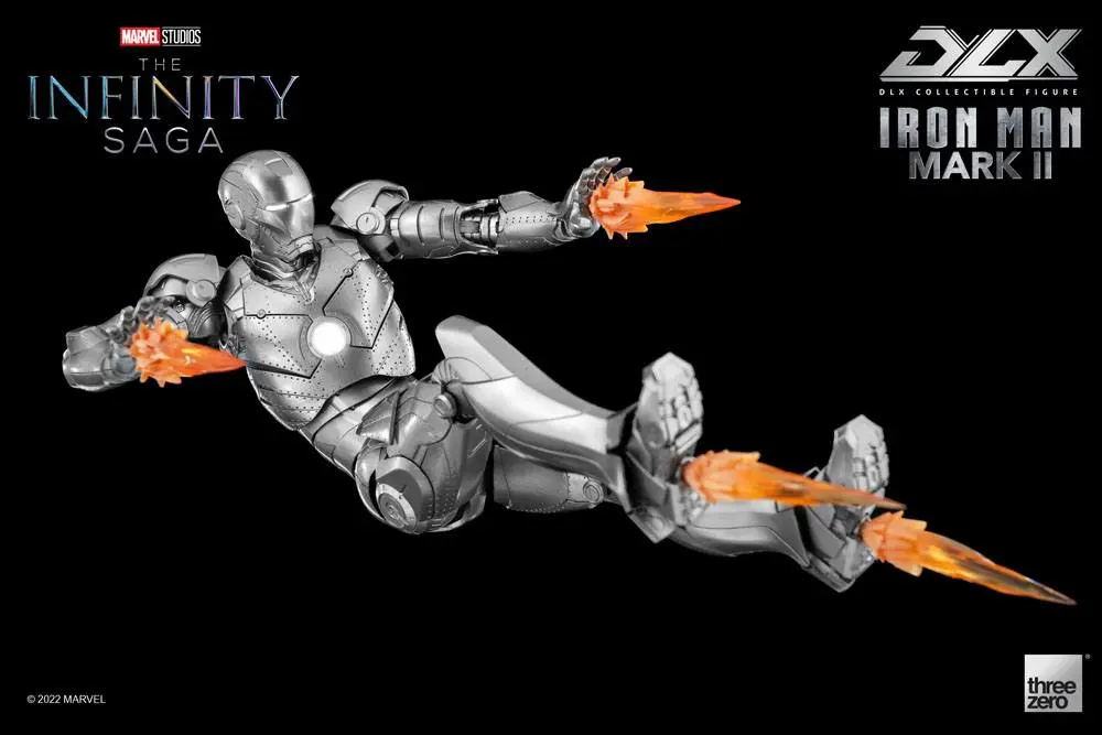 Infinity Saga DLX Actionfigur 1/12 Iron Man Mark 2 17 cm Produktfoto