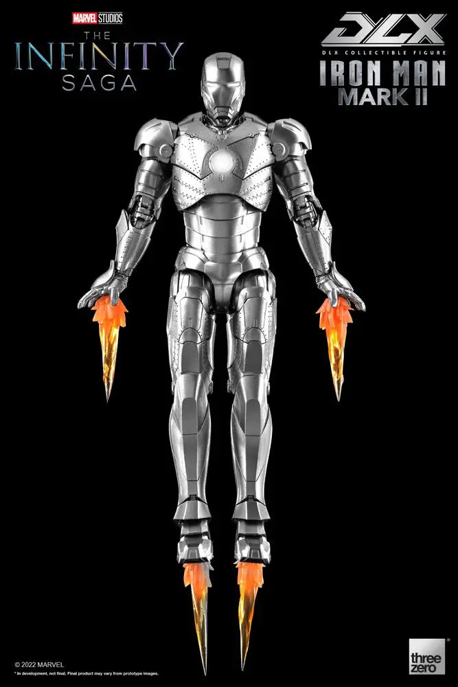 Infinity Saga DLX Actionfigur 1/12 Iron Man Mark 2 17 cm Produktfoto