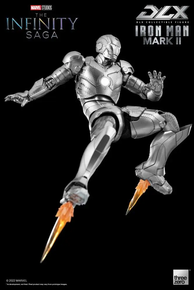 Infinity Saga DLX Actionfigur 1/12 Iron Man Mark 2 17 cm Produktfoto