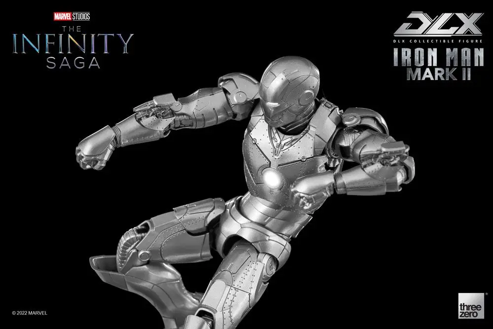 Infinity Saga DLX Actionfigur 1/12 Iron Man Mark 2 17 cm Produktfoto
