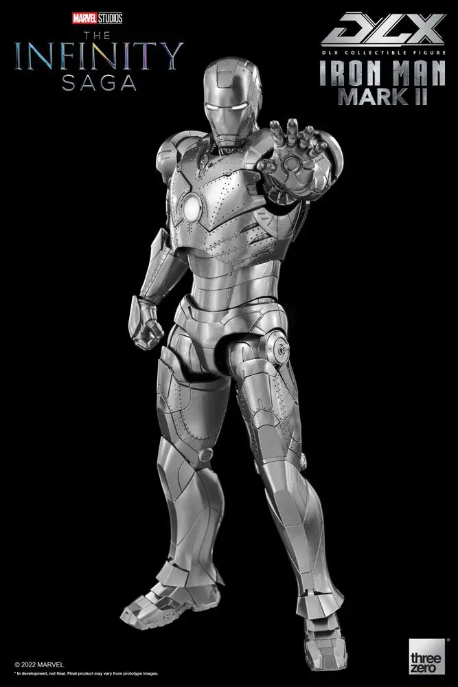 Infinity Saga DLX Actionfigur 1/12 Iron Man Mark 2 17 cm Produktfoto