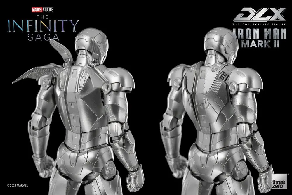 Infinity Saga DLX Actionfigur 1/12 Iron Man Mark 2 17 cm Produktfoto