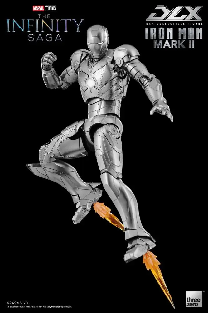 Infinity Saga DLX Actionfigur 1/12 Iron Man Mark 2 17 cm Produktfoto
