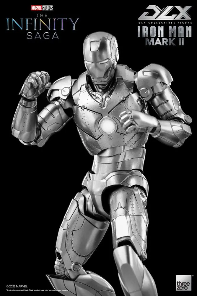 Infinity Saga DLX Actionfigur 1/12 Iron Man Mark 2 17 cm Produktfoto