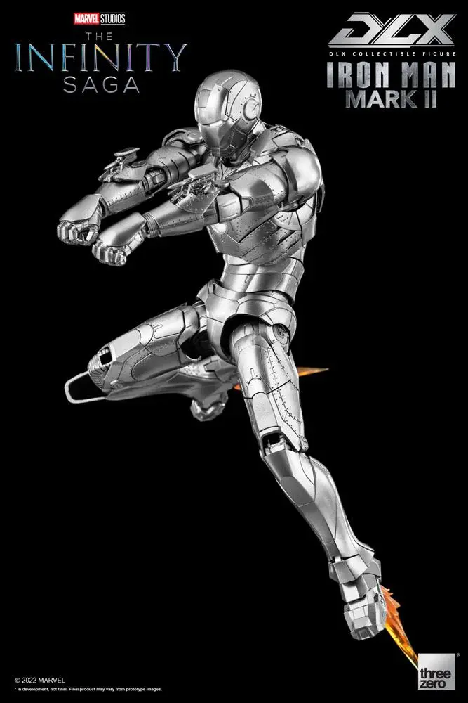Infinity Saga DLX Actionfigur 1/12 Iron Man Mark 2 17 cm Produktfoto