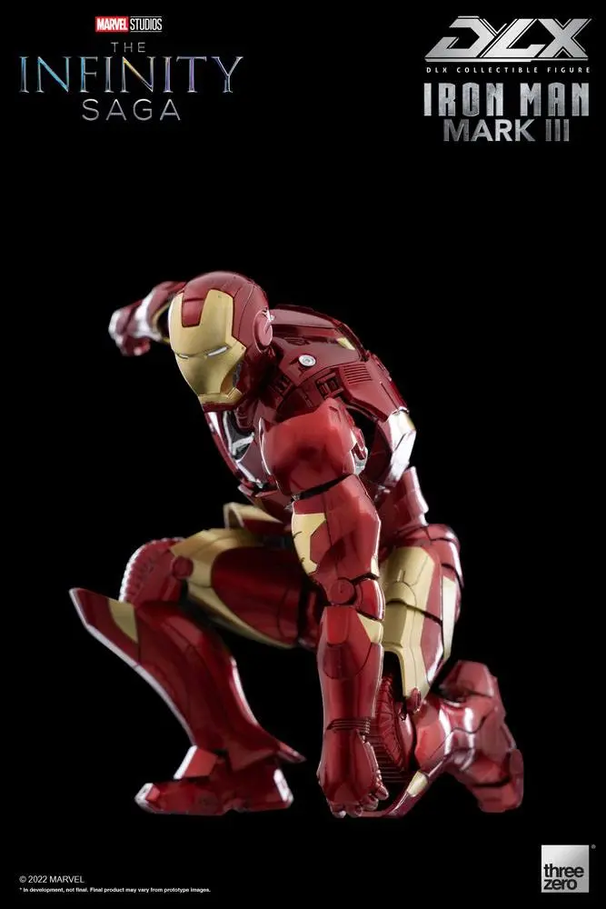Infinity Saga DLX Actionfigur 1/12 Iron Man Mark 3 17 cm Produktfoto