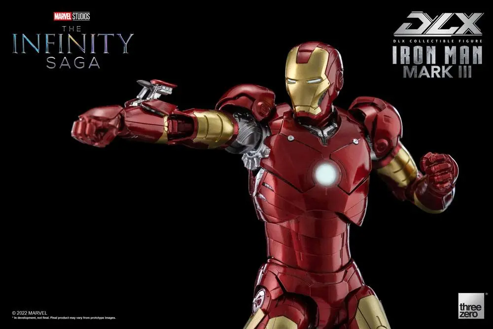 Infinity Saga DLX Actionfigur 1/12 Iron Man Mark 3 17 cm Produktfoto