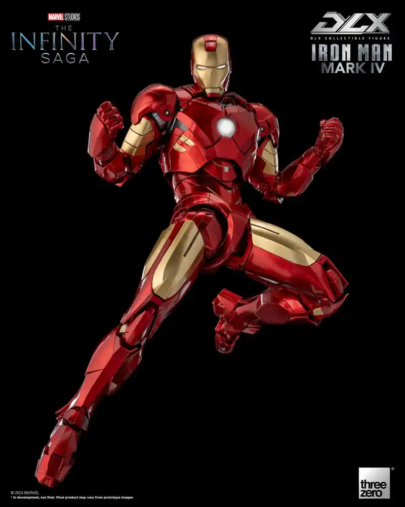 Infinity Saga DLX Actionfigur 1/12 Iron Man Mark 4 17 cm termékfotó
