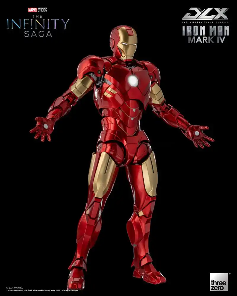 Infinity Saga DLX Actionfigur 1/12 Iron Man Mark 4 17 cm termékfotó