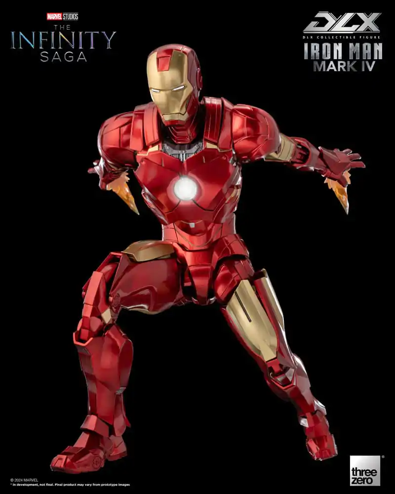 Infinity Saga DLX Actionfigur 1/12 Iron Man Mark 4 17 cm termékfotó