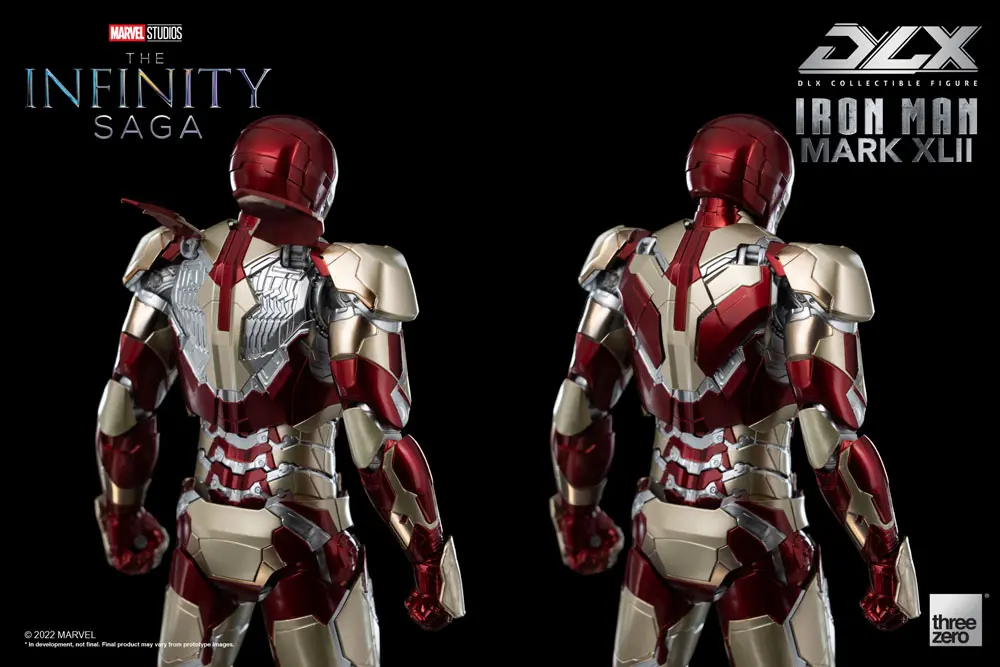 Infinity Saga DLX Action Figur 1/12 Iron Man Mark 42 17 cm Produktfoto