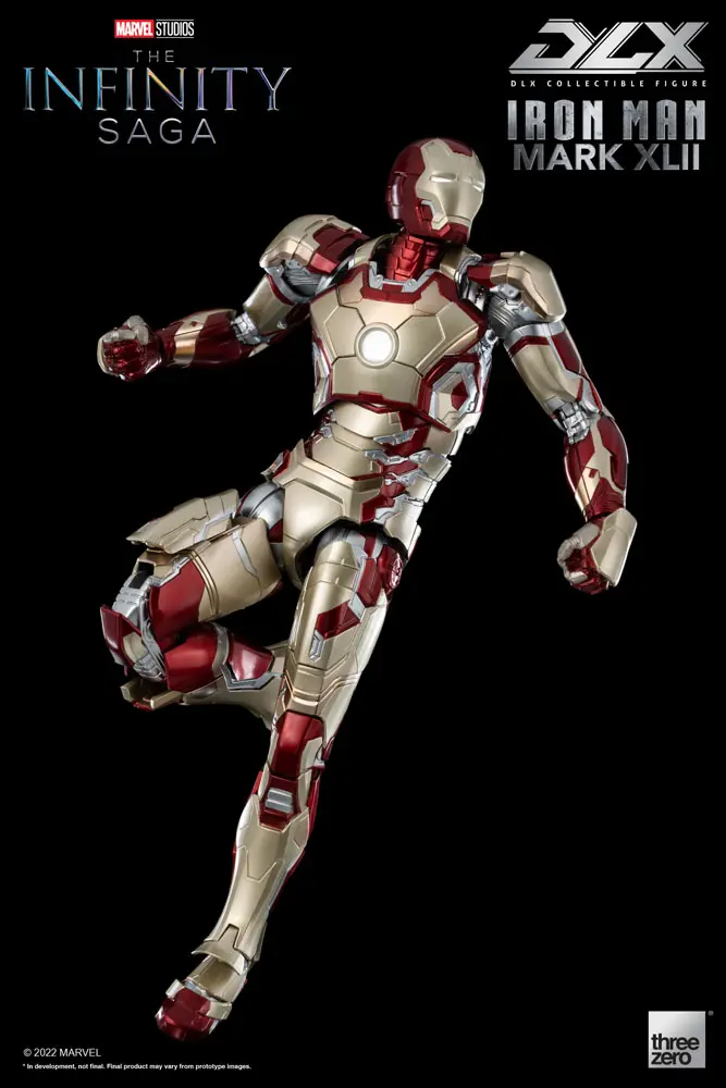 Infinity Saga DLX Action Figur 1/12 Iron Man Mark 42 17 cm Produktfoto