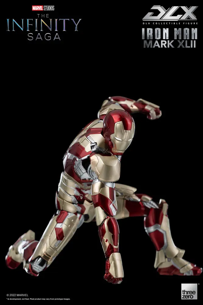 Infinity Saga DLX Action Figur 1/12 Iron Man Mark 42 17 cm Produktfoto