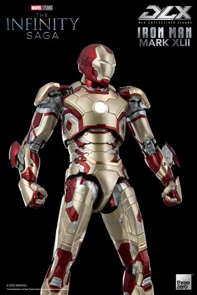 Infinity Saga DLX Action Figur 1/12 Iron Man Mark 42 17 cm Produktfoto