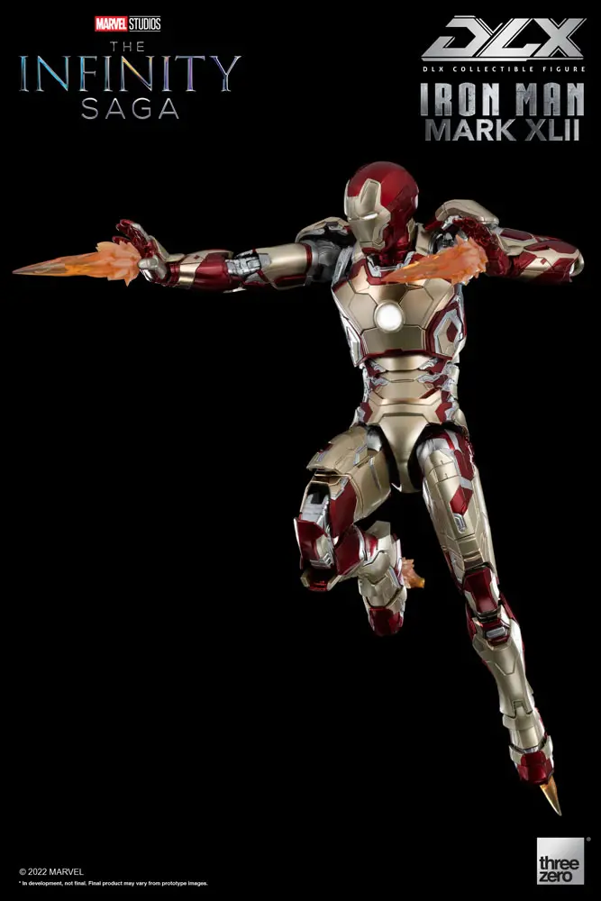 Infinity Saga DLX Action Figur 1/12 Iron Man Mark 42 17 cm Produktfoto