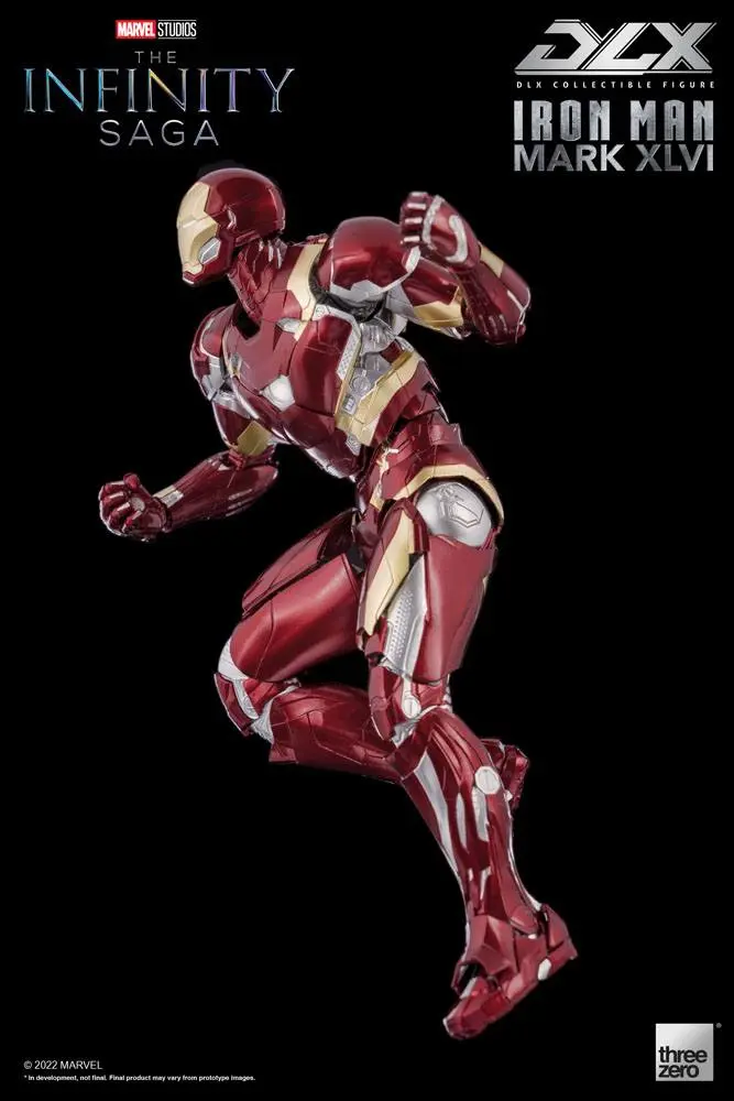 Infinity Saga DLX Actionfigur 1/12 Iron Man Mark 46 17 cm Produktfoto